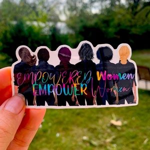 Empowered women empower women (20 vinyl stickers)